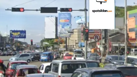Billboard 10 × 5 m di Jl. Raya Pajajaran (Area Perempatan Plaza Jambu Dua), Bogor, Jawa Barat