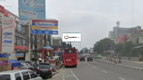 Billboard 6 × 12 m di Jl. Raya Kedung Halang KS Tubun Mall (arah dari Bogor menuju Cibinong), Jawa Barat