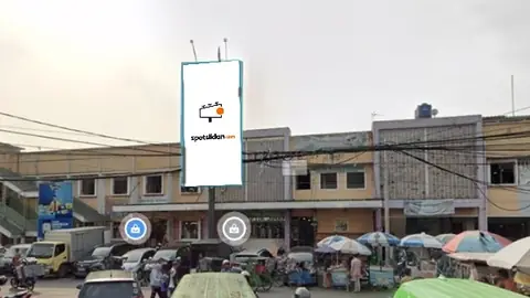 Billboard 8 × 4 m di Jl. Dewi Sartika (Pasar Anyar), Bogor, Jawa Barat
