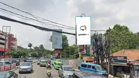 Billboard 4 × 8 m di Jl. KS. Tubun (Seberang Plaza Jambu Dua), Bogor, Jawa Barat