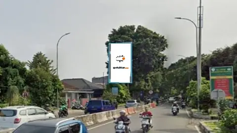 Billboard 4 × 8 m di Jl. RE. Martadinata (Dari Jl. Merdeka/Manunggal menuju Jl. Jend. Sudirman/Taman Air Mancur), Bogor, Jawa Barat