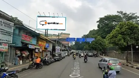 Billboard 4 × 8 m di Jl. Otto Iskandardinata (Dari Tugu Kujang Menuju Bogor Trade Mall), Jawa Barat