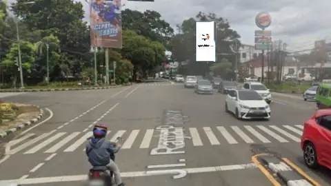 Billboard 10 × 5 m di Perempatan Jl. Raya Pajajaran Seberang Mc. Donald, Bogor, Jawa Barat