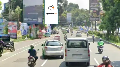 Billboard 5 × 10 m di Jl. Raya Pajajaran (Menuju Lippo Plaza, Tajur, Ciawi), Bogor, Jawa Barat