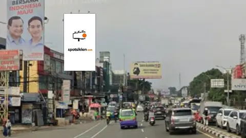 Billboard 10 × 5 m di Jl. Pangkalan Raya (Depan Karya Agung Furniture Center), Bogor, Jawa Barat