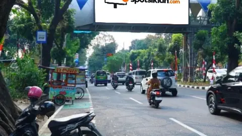 Videotron 5 × 10 m di Jl. Pajajaran (dean Masjid Raya Al-Miraj), Bogor, Jawa Barat