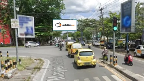 Bando Jalan 5 × 10 m di Jl. Mayjen Sutoyo S (Area Simpang Tower PDAM), Banjarmasin, Kalimantan Selatan