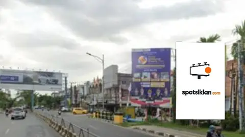 Baliho 6 × 4 m di Jl. Brigjend. Hasan Basri (Bundaran Kayu Tangi depan Kejaksaan Banjarmasin), Kalimantan Selatan
