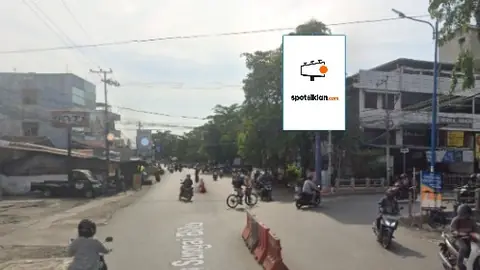 Baliho 4 × 6 m di Jl. Kuripan Simpang Veteran (Arah Duta Mall Banjarmasin), Kalimantan Selatan