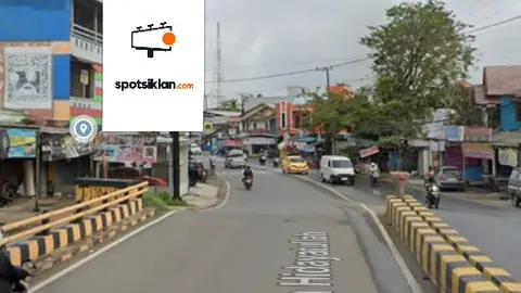 Baliho 6 × 4 m di Jl. Pangeran Hidayatullah (Depan BPK Banua Anyar), Banjarmasin, Kalimantan Selatan