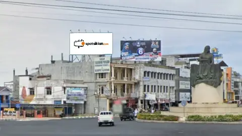 Billboard 12 × 6 m di Jl. Letjend Suprapto (Bundaran Fatmawati), Bengkulu