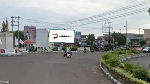 Billboard 5 × 10 m di Jl. Mayjen Sutoyo (Simpang Padang Harapan), Bengkulu