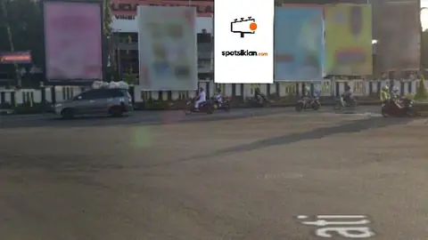 Baliho 6 × 4 m di Jl. Meranti (Area Depan Gedung Pemuda dan Olahraga Bengkulu)