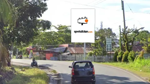 Baliho 4 × 6 m di Jl. Halmahera (Dari Percetakan SIXTEEN DESIGN), Bengkulu