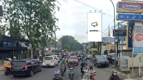 Billboard 10 × 5 m di Jl. Insinyur H. Juanda (dari arah Term. Bekasi menuju arah Stasiun Bekasi), Jawa Barat