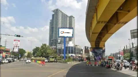 Billboard 10 × 5 m di Jl. Ahmad Yani No.26 (Terlihat dari Jl. A yani ke Jl. Cut Mutia), Bekasi, Jawa Barat