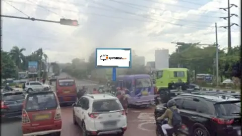 Billboard 10 × 5 m di Jl. Cut Mutia (Terlihat dari Jl. Cut Mutia ke Jl. A yani), Bekasi, Jawa Barat