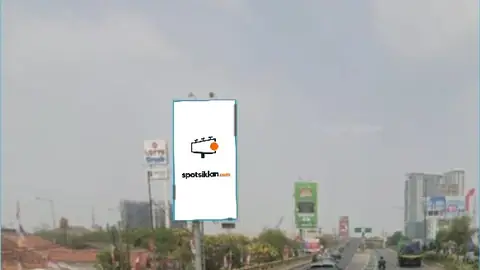Billboard 5 × 10 m di Dari Arah Jl. A. Yani Menuju Jl. Rawapanjang, Bekasi, Jawa Barat