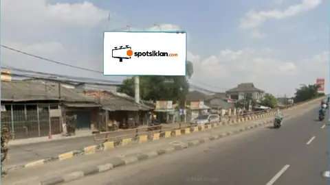 Billboard 5 × 10 m di Jl. Jend. Sudirman (Dari Arah Bekasi Menuju Jakarta), Jawa Barat
