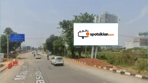 Billboard 5 × 10 m di Jl. Mayor Madmuin Hasibuan (Dari Arah Jl. Noer Ali Menuju Jl. A. Yani/Jl. Hasibuan), Bekasi, Jawa Barat