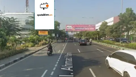 Billboard 6 × 12 m di Jl. Ahmad Yani (Depan Bakso Lapangan Tembak Senayan Bekasi), Jawa Barat