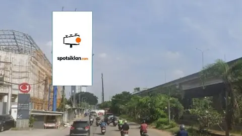 Billboard 5 × 10 m di Jl. KH Noer Ali (Grand Metropolitan Bekasi), Jawa Barat