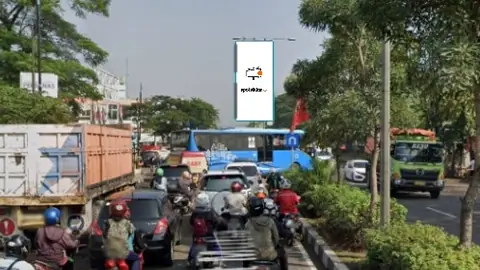 Billboard 10 × 5 m di Jl. Cut Mutia (B) (Dari Transtudio Djuanda Terminal Bekasi Menuju Tol Bekasi Barat), Jawa Barat