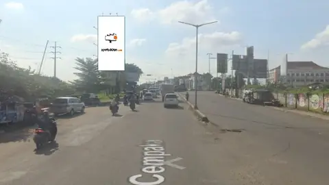 Billboard 12 × 6 m di Jl. Cempaka (Perempatan Bekai Timur (B) Menuju Chairil Anwar), Bekasi, Jawa Barat