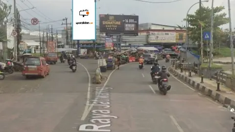 Billboard 5 × 10 m di Jl. Raya Pondok Gede (Area Pertigaan depan Plaza Pondok Gede dan Pasar Pondok Gede), Bekasi, Jawa Barat