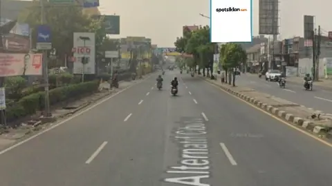 Billboard 4 × 8 m di Jl. Alternatif Cibubur (Depan RS Mitra Keluarga Cibubur), Bekasi, Jawa Barat