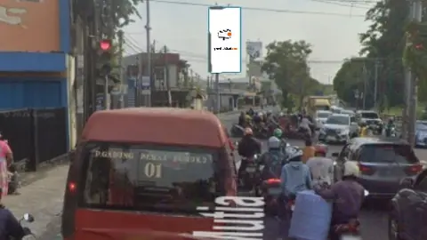 Billboard 5 × 10 m di Jl. Raya Cut Mutia (Arah dari Terminal Bekasi ke Bekasi Square), Jawa Barat