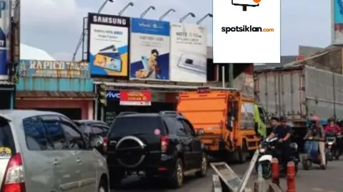 Baliho 6 × 4 m di Jl. Swatantra (Area Pertigaan Media Phone), Bekasi, Jawa Barat