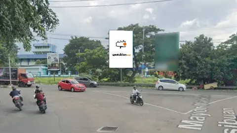 Baliho 6 × 4 m di Jl. Chairil Anwar (Hasibuan Menuju Chairil Anwar), Bekasi, Jawa Barat