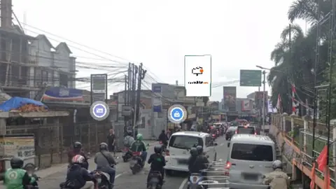 Baliho 6 × 4 m di Jl. Raya Pd. Gede (Dari Tip Top Pd. Cede menuju TMII), Bekasi, Jawa Barat
