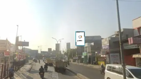 Baliho 4 × 6 m di Jl. Raya Jatiasih (Arah dari Exit Tol Jati Asih menuju Bantar Gebang/Pekayon), Bekasi, Jawa Barat