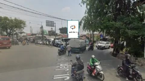 Baliho 6 × 4 m di Jl. Raya Perjuangan (Menuju Babelan), Bekasi, Jawa Barat