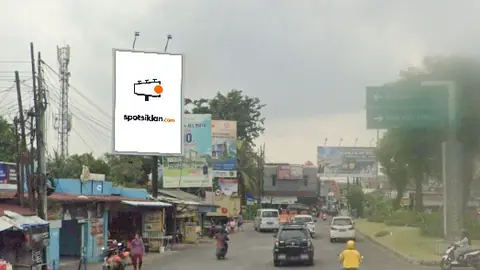 Baliho 6 × 4 m di Jl. Bulevar Selatan (Area Bundaran Emerald Sumaarecon), Bekasi, Jawa Barat