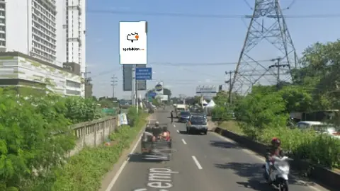 Baliho 6 × 4 m di Jl. Inspeksi Raya (Dari Menuju Tol Bekasi Timur), Jawa Barat
