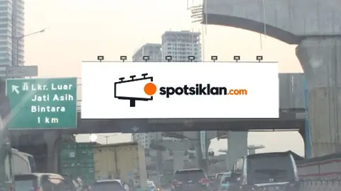 JPO 16 × 3 m di Jl. Nasional 1 (Area Pandang Dari Bekasi Menuju Cawang-Jakarta), Jawa Barat