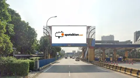 JPO 10 × 5 m di Jl. Exit Tol Bekasi (Dari Arah Jakarta/Tol Cikampek Menuju Dalam Kota Bekasi), Jawa Barat