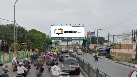 JPO 15 × 5 m di Jl. Jend. Sudirman (Dari Arah Bekasi ke Jakarta), Jawa Barat