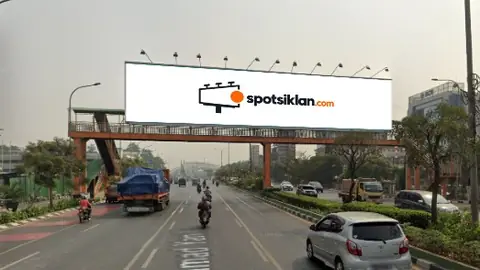 JPO 6 × 30 m di Jl. Ahmad Yani (GOR Bekasi Barat 2, Dari Tol Bekasi Barat ke Summarecon), Jawa Barat
