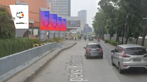 Videotron 2 × 4 m di Jl. KH Noer Ali (Dari Bekasi ke Jakarta), Jawa Barat