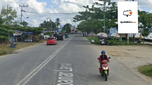 Baliho 4 × 6 m di Jl. Sabanar Lama (Area Dermaga Kulteka), Bulungan, Kalimantan Utara