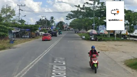 Baliho 4 × 6 m di Jl. Sabanar Lama (Area Dermaga Kulteka), Bulungan, Kalimantan Utara