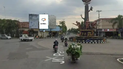 Baliho 6 × 4 m di Jl. Pemuda (Dari Arah Cepu ke Arah Purwodadi), Blora, Jawa Tengah