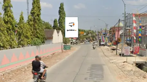 Baliho 6 × 4 m di Jl. Raya Randublatung (Dari Arah Blora ke Arah Pasar Randublatung), Jawa Tengah