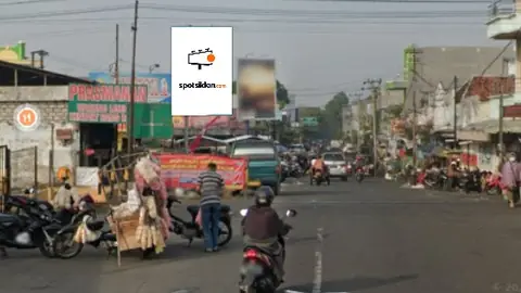 Baliho 6 × 4 m di Jl. Anggrek (Area Pasar Templek/ Blitar Square), Jawa Timur