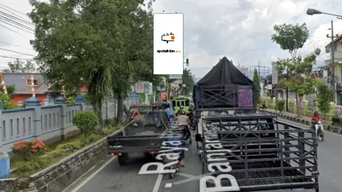 Billboard 10 × 5 m di Jl. Raya Brengkok-Banjarnegara (Depan Terminal Muntilan), Jawa Tengah