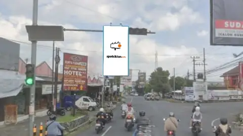 Billboard 5 × 10 m di Jl. S. Parman Pertigaan Samsat (Arah ke Alun Alun), Banjarnegara, Jawa Tengah